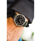 Casio férfi karóra MTP-V005L-1B5, fekete, bőrszíj, 40 mm, WR30, dobozzal