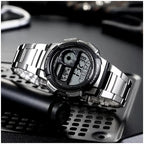 Casio AE-1000WD-1A férfi digitális óra, 43 mm, World Time, WR100