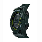 Lorus R2333PX9 uniszex sport karóra, zöld, WR100, kvarc, szilikon szíj