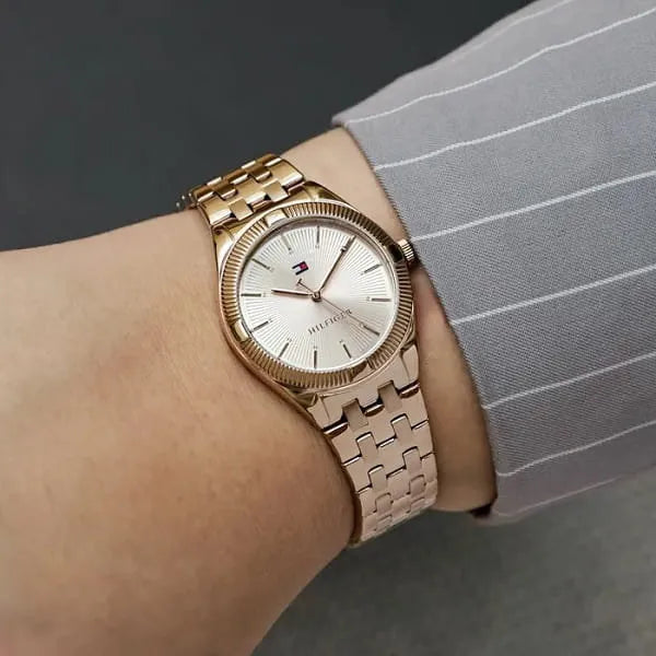 Tommy Hilfiger Rachel 1782551 női óra, rozéarany, 34 mm, kvarc, WR30