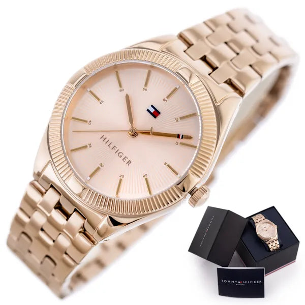 Tommy Hilfiger Rachel 1782551 női óra, rozéarany, 34 mm, kvarc, WR30