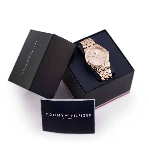 Tommy Hilfiger Rachel 1782551 női óra, rozéarany, 34 mm, kvarc, WR30