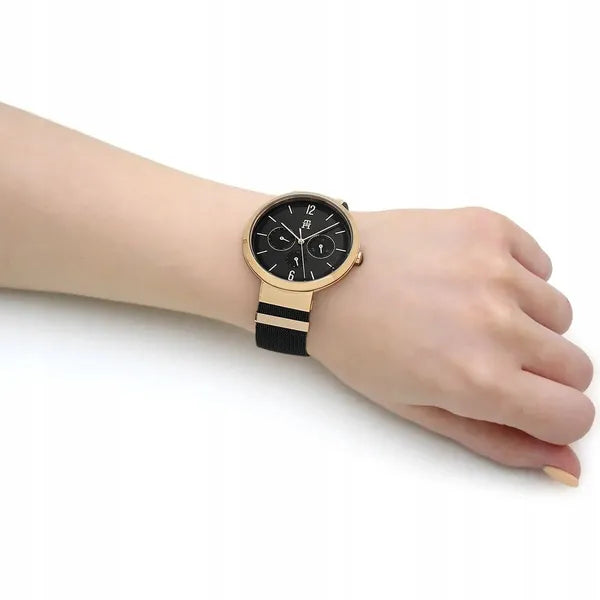 Tommy Hilfiger Lidia 1782540 női karóra, kvarc, acél, fekete‑arany, 34 mm