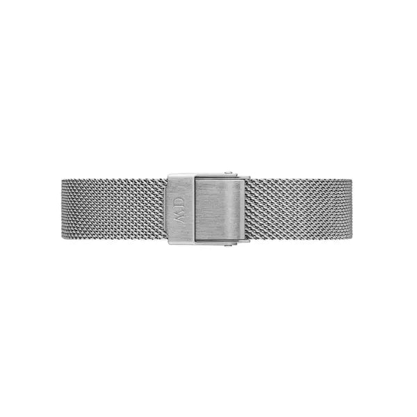 Daniel Wellington Petite Sterling női karóra, 36 mm, fekete számlap, ezüst acél