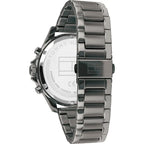 Tommy Hilfiger Bank 1791719 férfi karóra, 46 mm, szürke, acél szíj, 5 ATM