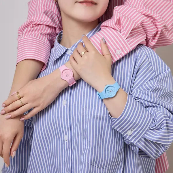 Casio LQ-24B-4BDF női karóra, rózsaszín, kvarc, WR30, analóg, műanyag szíj