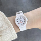Casio LQ-24B-7BDF női karóra, kvarc, fehér, műanyag, WR30, 36 mm + díszdoboz