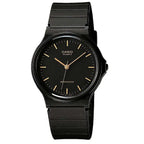 Casio MQ-24-1ELDF uniszex karóra, fekete, 36 mm, kvarc, WR30, díszdobozzal