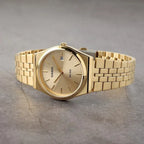 Casio MTP-B145G-9A férfi karóra, arany acél, rózsaarany számlap, kvarc, dátum