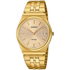 Casio MTP-B145G-9A férfi karóra, arany acél, rózsaarany számlap, kvarc, dátum