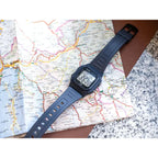 Casio W-800H-2A férfi digitális óra, WR100, sötétkék, kvarc