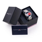 Tommy Hilfiger Lynn 1781866 női karóra, 32 mm, acél, ezüst, WR30, kvarc