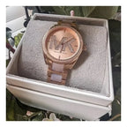 Michael Kors Janelle MK4731 női karóra, rozéarany, acél, 36 mm, WR50