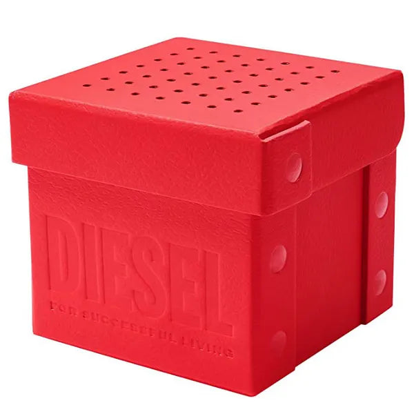 Diesel Double Scraper DZ2194 férfi karóra, 43 mm, fekete acél, WR50