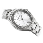 Perfect női karóra S390-01, ezüst, kvarc, fém szíj, 34 mm + doboz