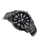 Casio MTP-VD01B-1B férfi karóra, fekete acél, WR50, dátumkijelző