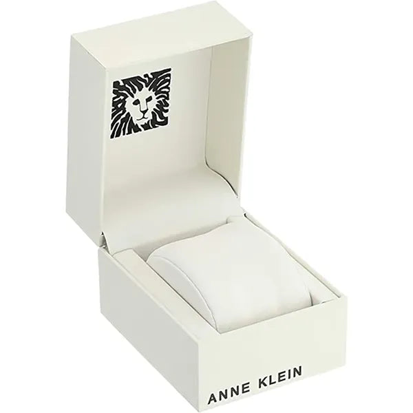Anne Klein AK-3212WTGB női karóra, kvarc, fehér/arany acél, WR30