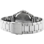 Casio MTP-1374D-1A3 férfi karóra, acél szíj, fekete számlap, 44 mm, WR50