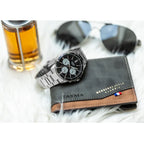 Casio MTP-1374D-1A3 férfi karóra, acél szíj, fekete számlap, 44 mm, WR50