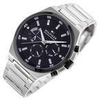 Tommy Hilfiger Dexter férfi karóra 1792087, acél, fekete, 5 ATM