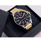 Tommy Hilfiger Logan 1792013 férfi karóra 43 mm, nemesacél, fekete, WR50