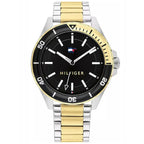 Tommy Hilfiger Logan 1792013 férfi karóra 43 mm, nemesacél, fekete, WR50