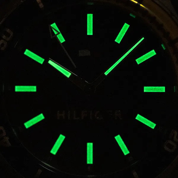 Tommy Hilfiger Logan 1792013 férfi karóra 43 mm, nemesacél, fekete, WR50