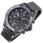 Tommy Hilfiger Larson 1791918 férfi karóra 46 mm, acél szíj, WR50, kvarc