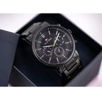 Tommy Hilfiger Tyson 1710590 férfi karóra, fekete, 44 mm, acél, kvarc, WR50