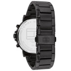 Tommy Hilfiger Tyson 1710590 férfi karóra, fekete, 44 mm, acél, kvarc, WR50