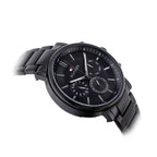 Tommy Hilfiger Tyson 1710590 férfi karóra, fekete, 44 mm, acél, kvarc, WR50