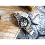 Tommy Hilfiger Legend 1710569 férfi karóra, acél, kék számlap, 44 mm, WR50