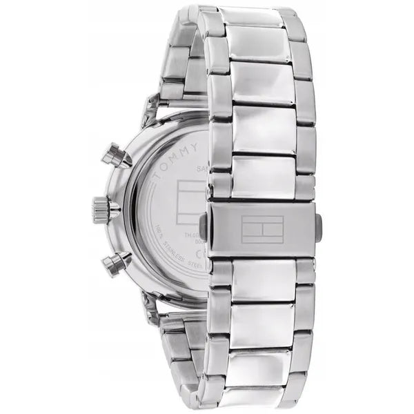 Tommy Hilfiger Legend 1710569 férfi karóra, acél, kék számlap, 44 mm, WR50