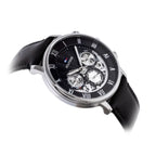 Tommy Hilfiger 1710565 Legend férfi karóra, 44 mm, fekete, bőr, 5 ATM