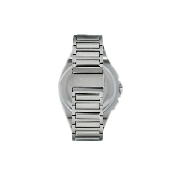 Hugo Boss 1514048 férfi kvarc kronográf, 44 mm, kék számlap, acél szíj