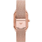 Emporio Armani Gioia AR11347 női karóra, rozéarany, acél, kvarc, téglalap tok