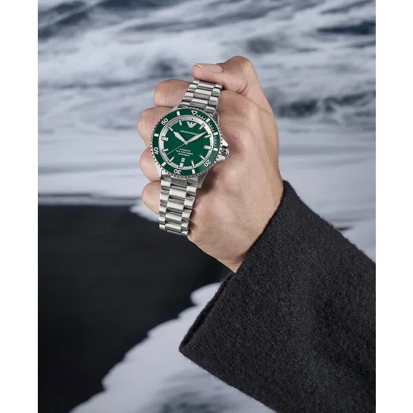 Emporio Armani AR60080 Sea Explorer férfi automata karóra, WR200