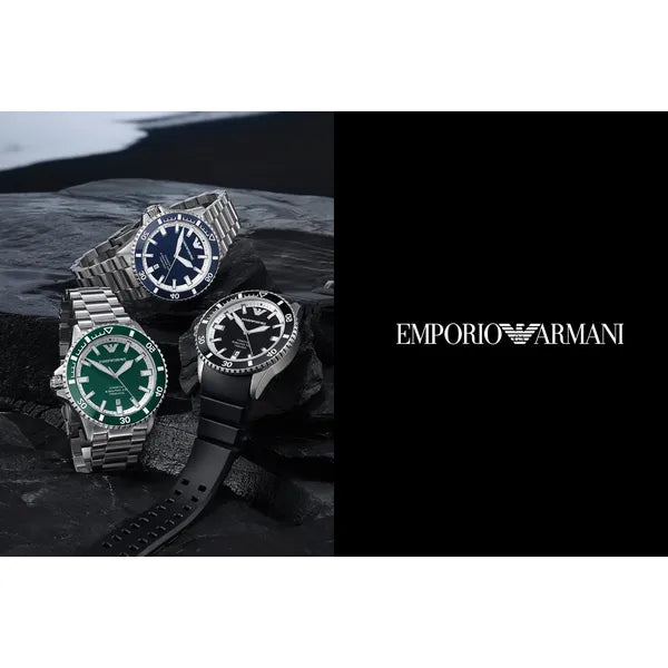 Emporio Armani AR60080 Sea Explorer férfi automata karóra, WR200