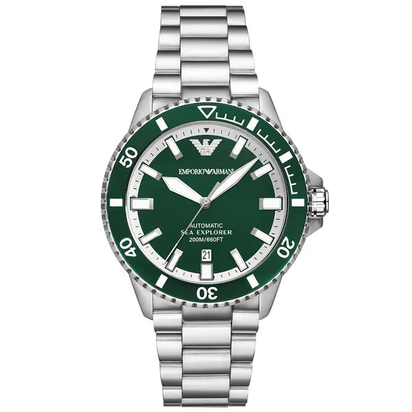Emporio Armani AR60080 Sea Explorer férfi automata karóra, WR200