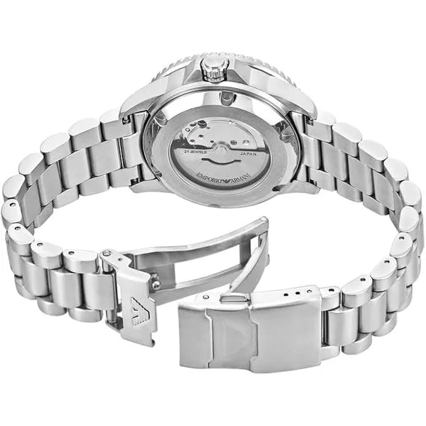 Emporio Armani AR60080 Sea Explorer férfi automata karóra, WR200