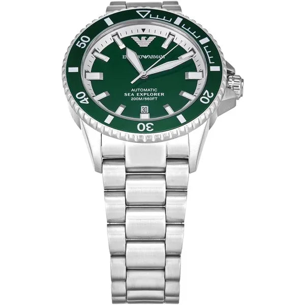Emporio Armani AR60080 Sea Explorer férfi automata karóra, WR200