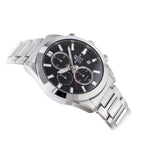 Casio Edifice EFB-710D-1A férfi kronográf karóra, zafírüveg, acél, WR100
