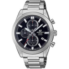 Casio Edifice EFB-710D-1A férfi kronográf karóra, zafírüveg, acél, WR100