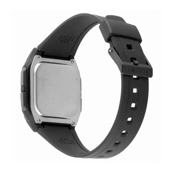 Casio DB-36-9AVDF férfi digitális óra 37 mm, WR50, fekete, gyanta szíj, doboz