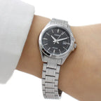 Casio LTP-1308D-1AVDF női karóra, fekete számlap, acél szíj, WR50
