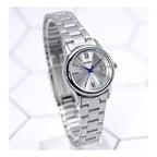 Casio női karóra LTP-V002D-7B3UDF, ezüst, acél, 25 mm, dátum, WR30