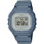 Casio W-218HC-2AVDF uniszex digitális karóra, kék, WR50, dobozzal