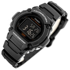 Casio W-219H-8BVEF férfi digitális karóra, fekete, WR50, LED, díszdoboz