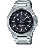 Casio MTP-RS100D-1A férfi karóra, solar, acél szíj, fekete számlap, WR50