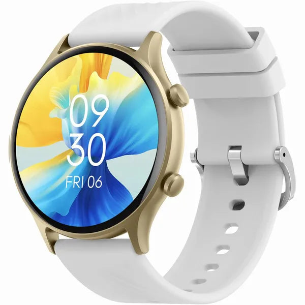 Gravity GT19-9 okosóra, 1.39'' IPS, Bluetooth 5.2, hívás, IP67, arany/fekete